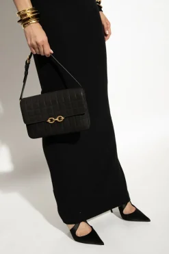 Saint Laurent CZARNY Torba na ramię ‘Le Maillon’