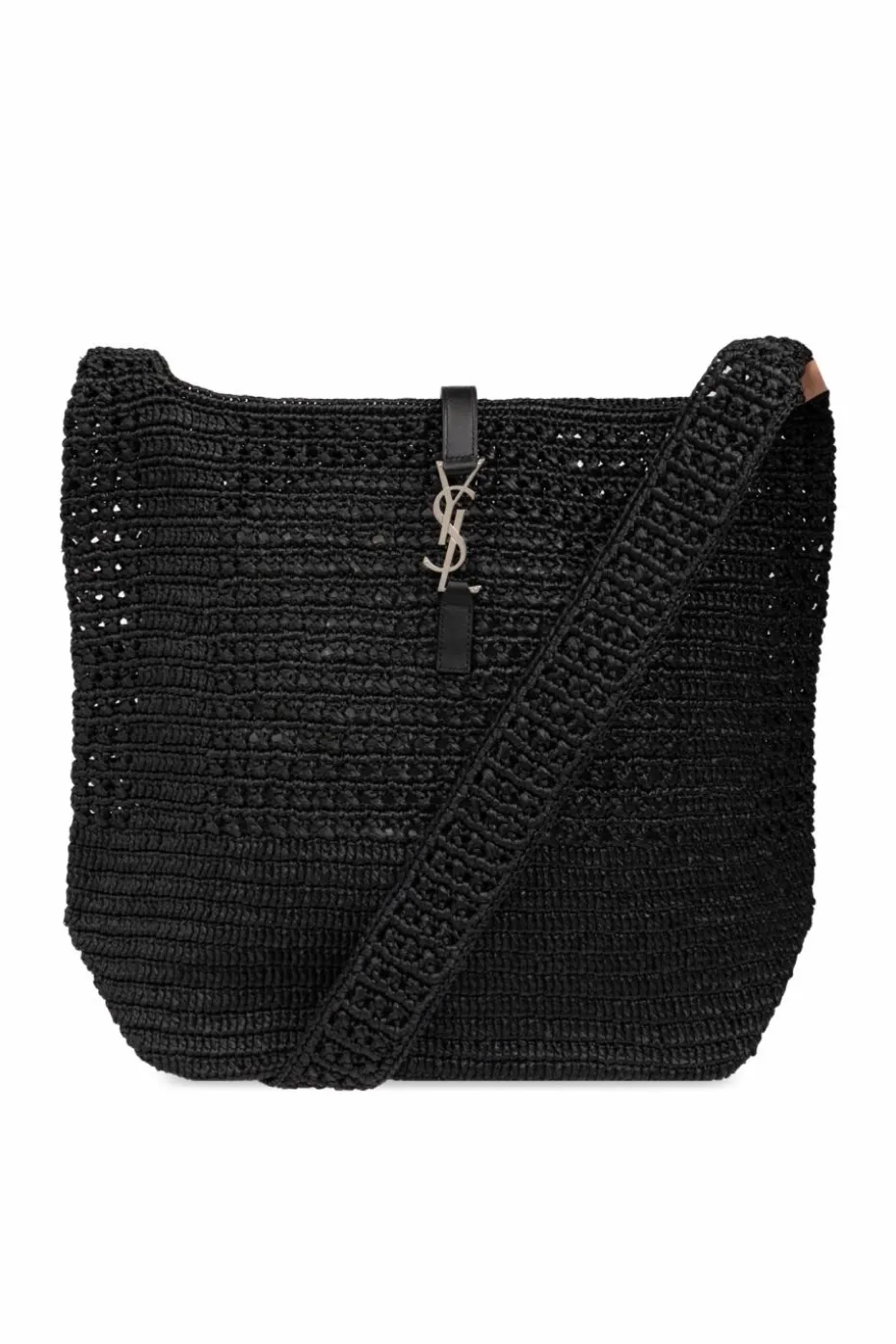 Saint Laurent CZARNY Torba ‘LE 5 A 7 Medium’ typu ‘shopper’