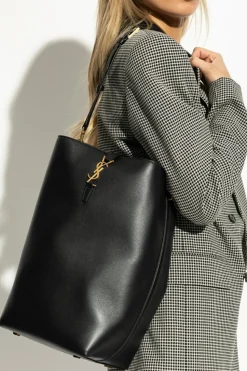 Saint Laurent CZARNY Torba `LE 37 Long` typu `shopper`
