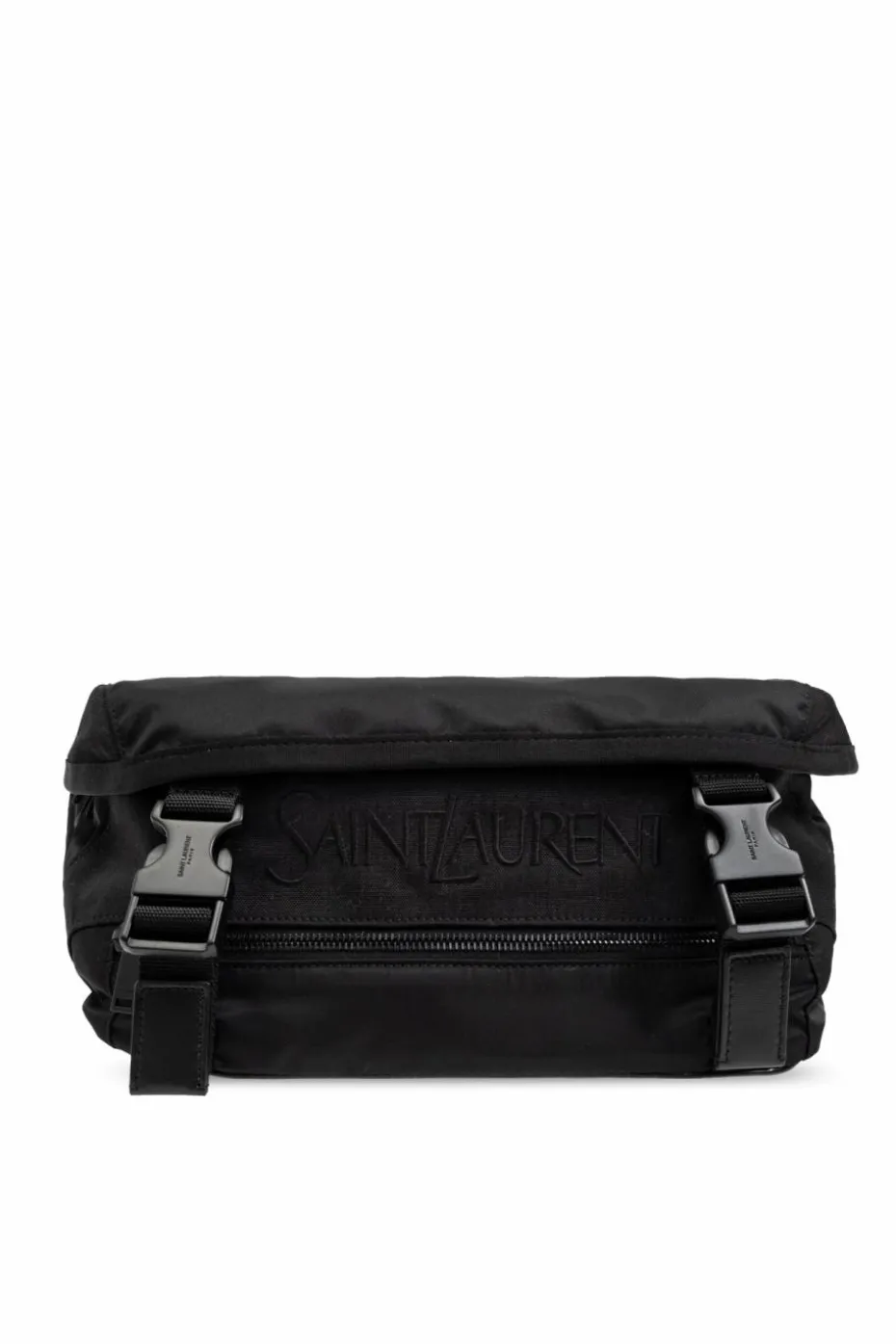 Saint Laurent CZARNY Torba na pas