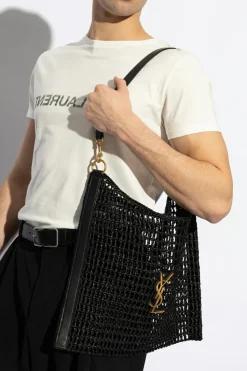 Saint Laurent CZARNY Torba na ramię ‘Oxalis’
