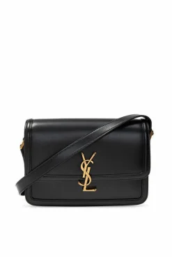 Saint Laurent CZARNY Torba na ramię ‘Solferino Medium’