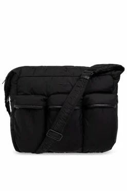 Saint Laurent CZARNY Torba na ramię z logo