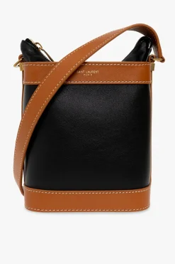 Saint Laurent CZARNY Torba na ramię ‘Aphile‘ typu ‘worek’