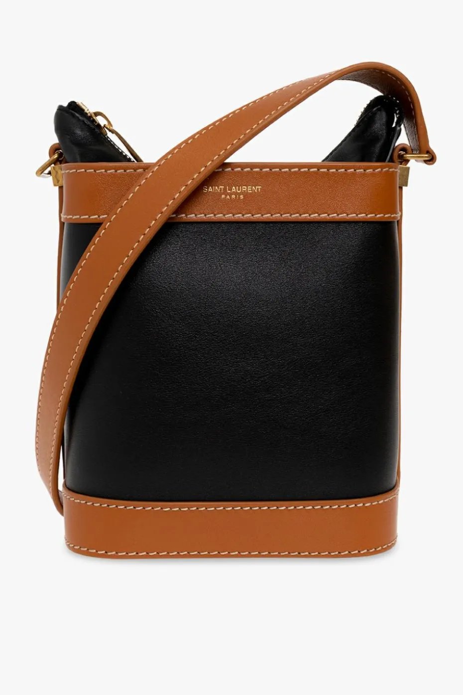 Saint Laurent CZARNY Torba na ramię ‘Aphile‘ typu ‘worek’
