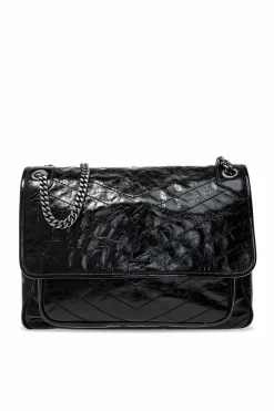 Saint Laurent CZARNY Torba na ramię Niki’