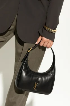 Saint Laurent CZARNY Torba na ramię `Calypso Mini`