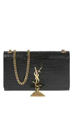Saint Laurent CZARNY Torba na ramię ‘Kate’