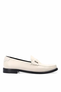 Saint Laurent kremowy Buty typu ‘loafers’