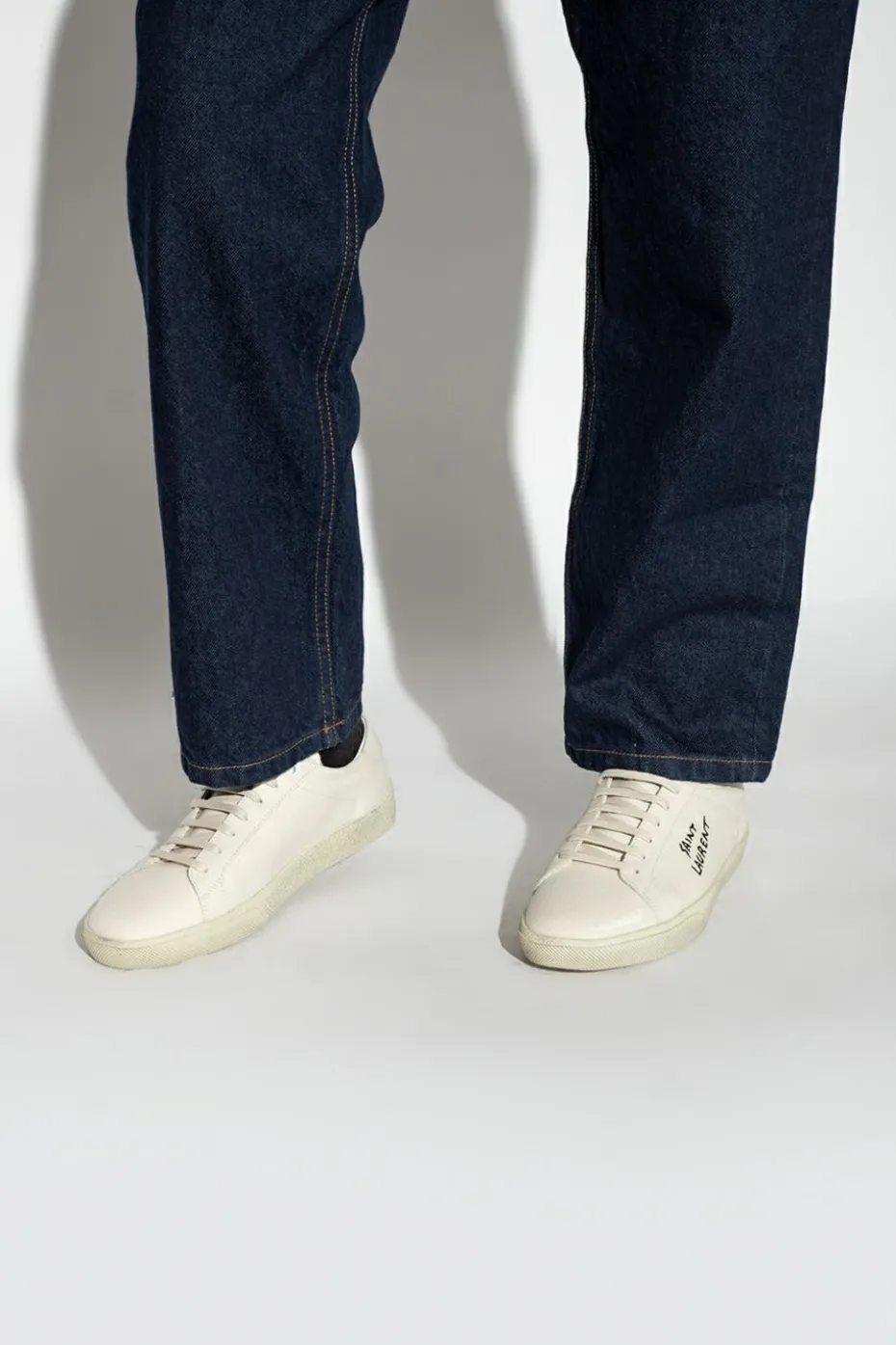 Saint Laurent kremowy Buty sportowe ‘SL/06’