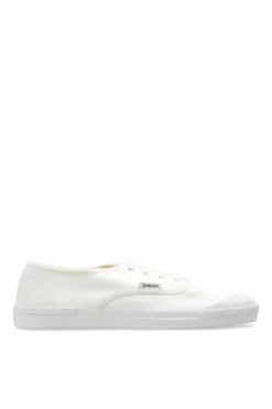 Saint Laurent kremowy Buty sportowe ‘Wes’