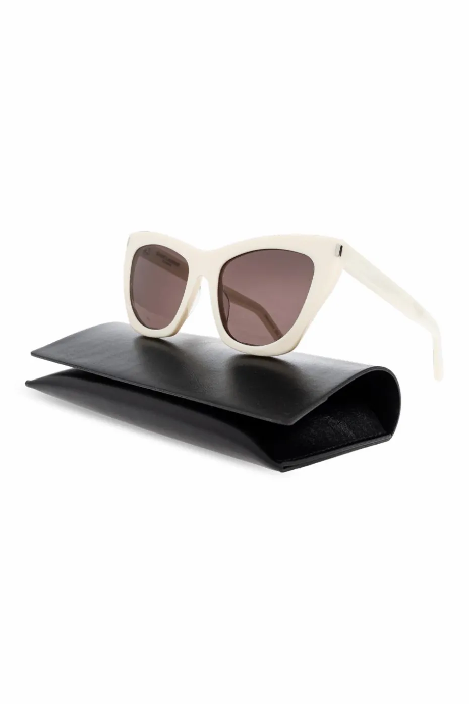 Saint Laurent kremowy Okulary przeciwsłoneczne `SL 214 KATE`