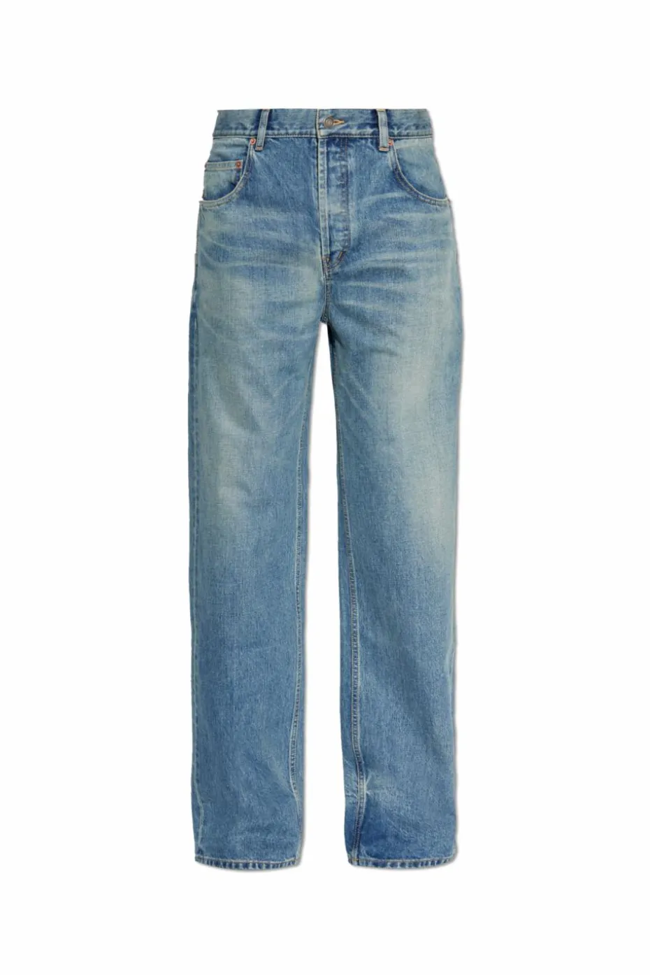 Saint Laurent NIEBIESKI Jeansy z logo