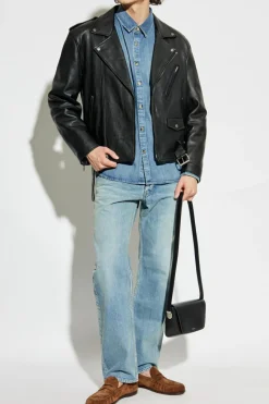 Saint Laurent NIEBIESKI Jeansowa koszula