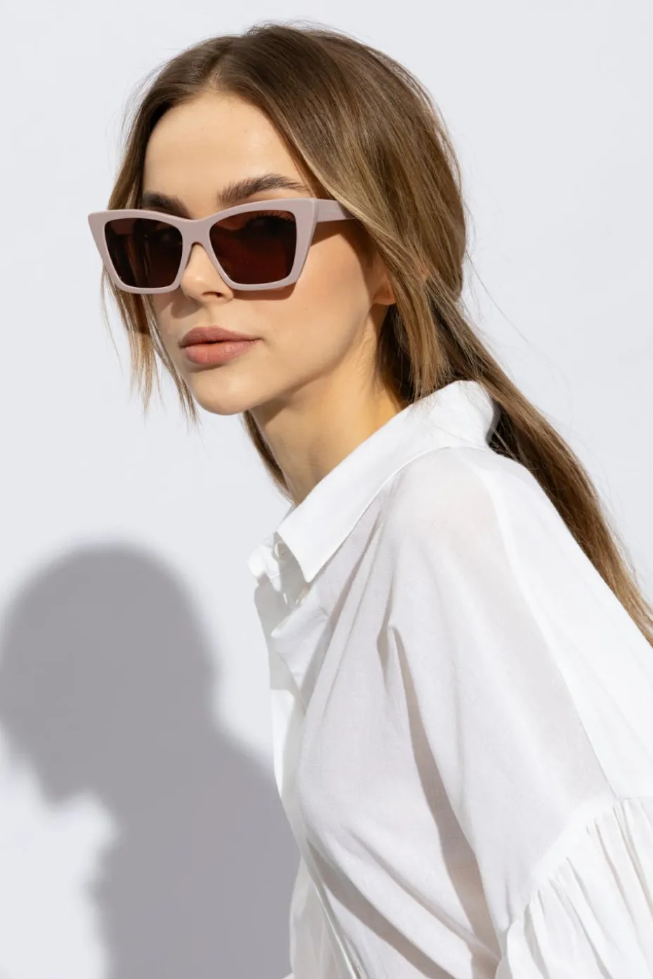 Saint Laurent RÓŻOWY Okulary przeciwsłoneczne ‘SL 276 MICA’