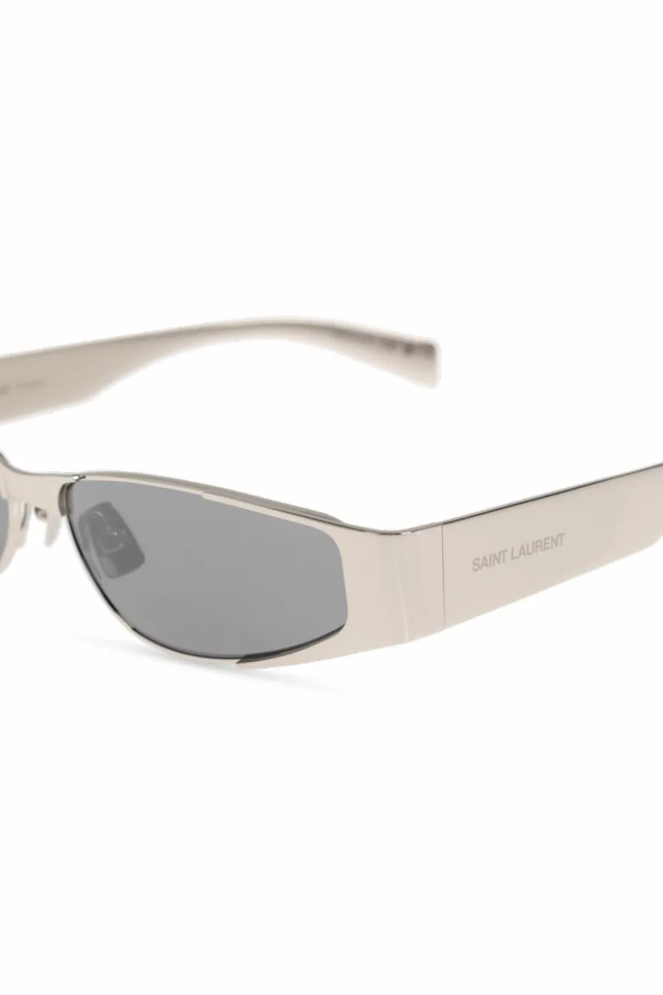 Saint Laurent SREBRNY Okulary przeciwsłoneczne