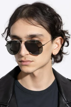 Saint Laurent SREBRNY Okulary przeciwsłoneczne `SL 800`