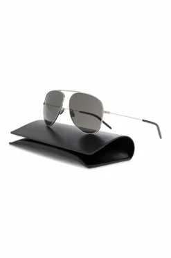 Saint Laurent SREBRNY Okulary przeciwsłoneczne `SL 800`