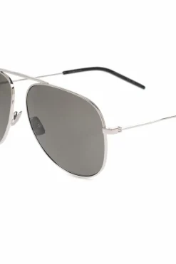 Saint Laurent SREBRNY Okulary przeciwsłoneczne `SL 800`