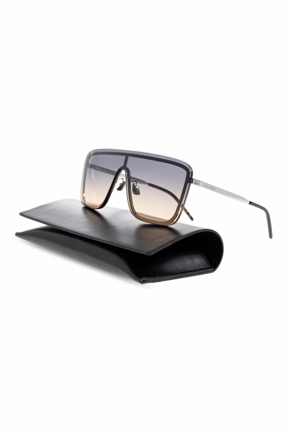 Saint Laurent SREBRNY Okulary przeciwsłoneczne `SL 364 MASK`