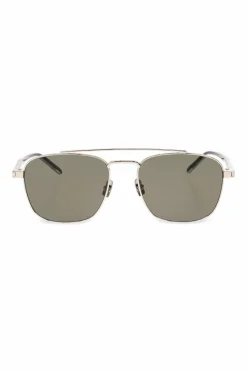 Saint Laurent SREBRNY Okulary przeciwsłoneczne ‘SL 665’