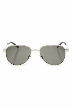 Saint Laurent SREBRNY Okulary przeciwsłoneczne