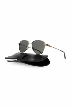Saint Laurent SREBRNY Okulary przeciwsłoneczne