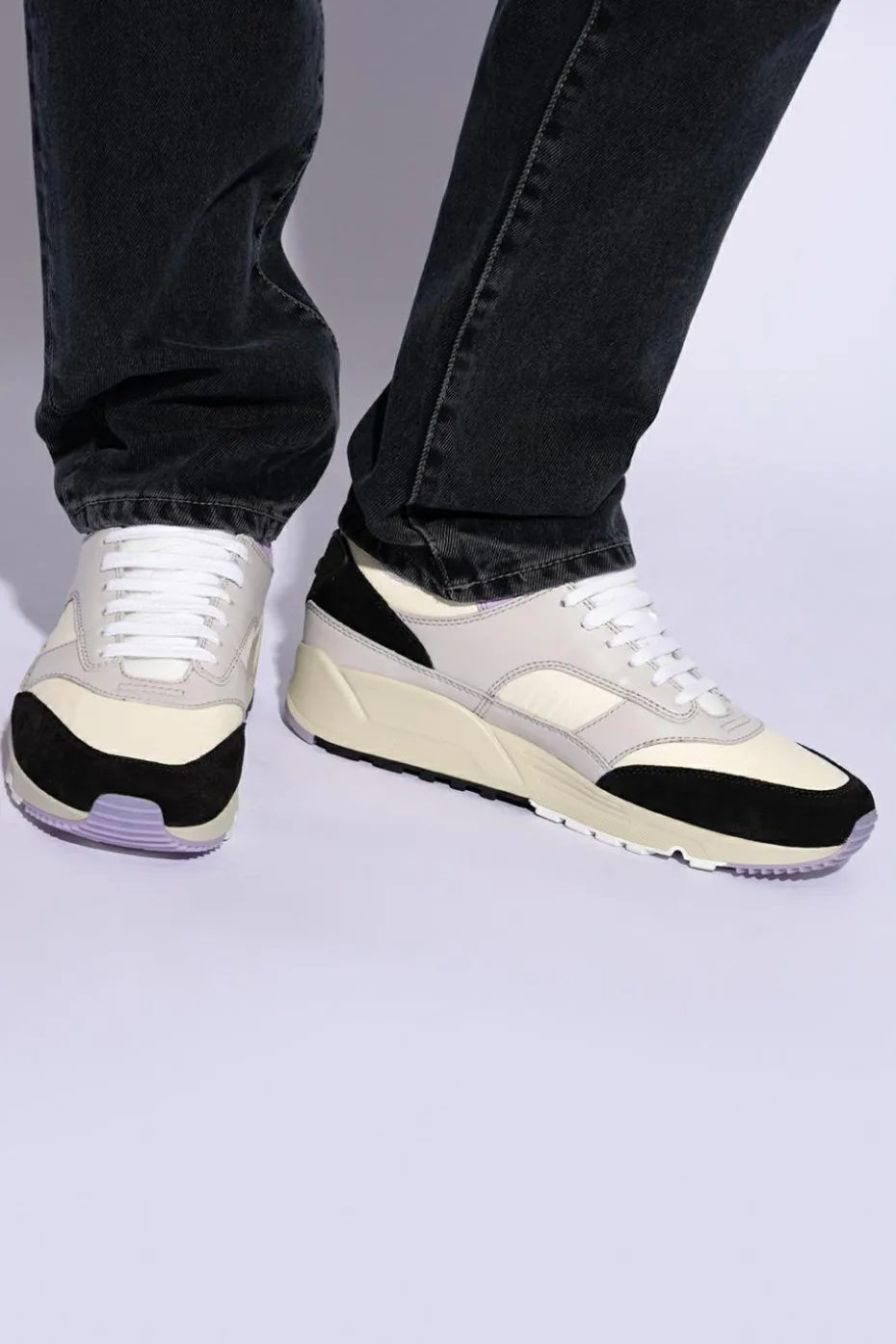 Saint Laurent SZARY Buty sportowe
