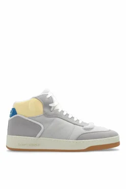 Saint Laurent SZARY Buty sportowe za kostkę ‘SL/80’