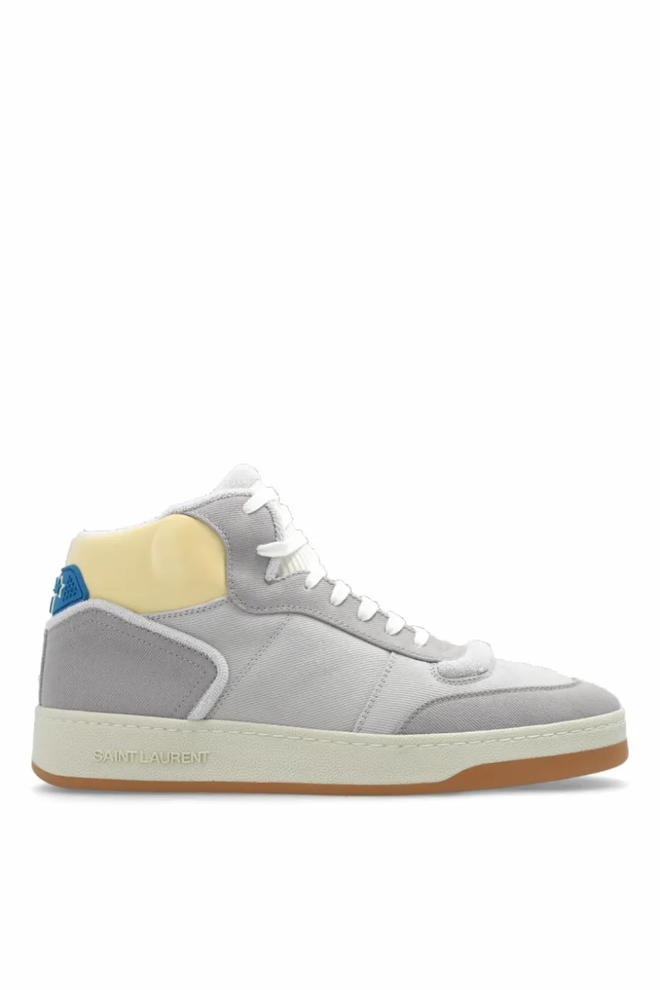 Saint Laurent SZARY Buty sportowe za kostkę ‘SL/80’