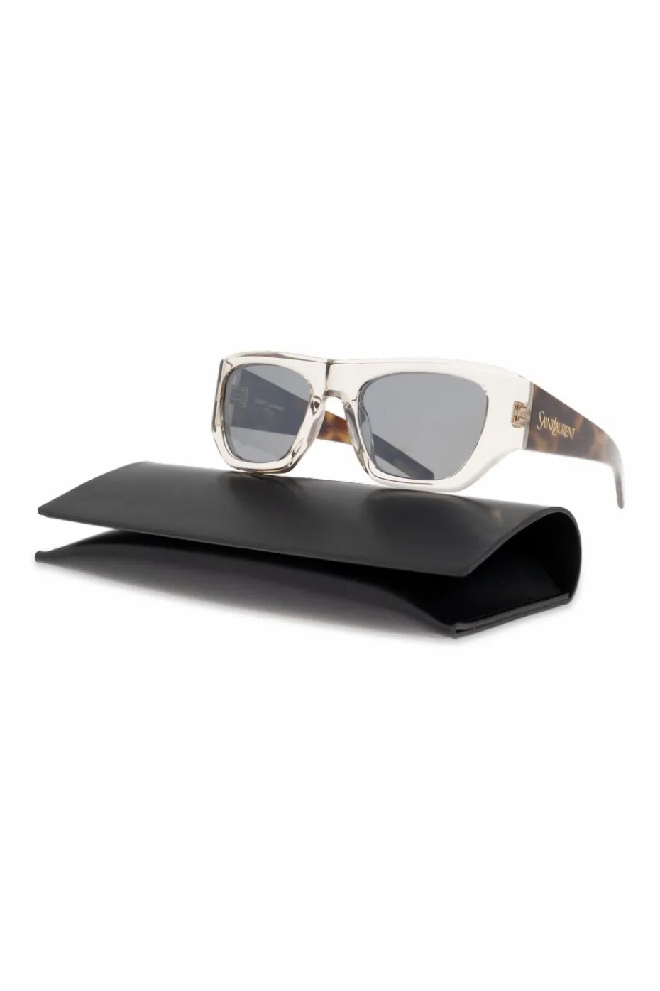 Saint Laurent SZARY Okulary przeciwsłoneczne `SL 740`