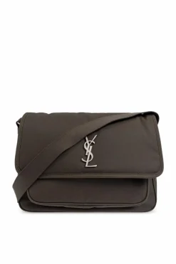 Saint Laurent SZARY Torba na ramię `Niki`