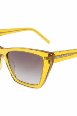 Saint Laurent ŻÓŁTY Okulary przeciwsłoneczne `SL 276 MICA`