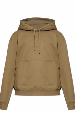 Saint Laurent ZIELONY Bluza z logo