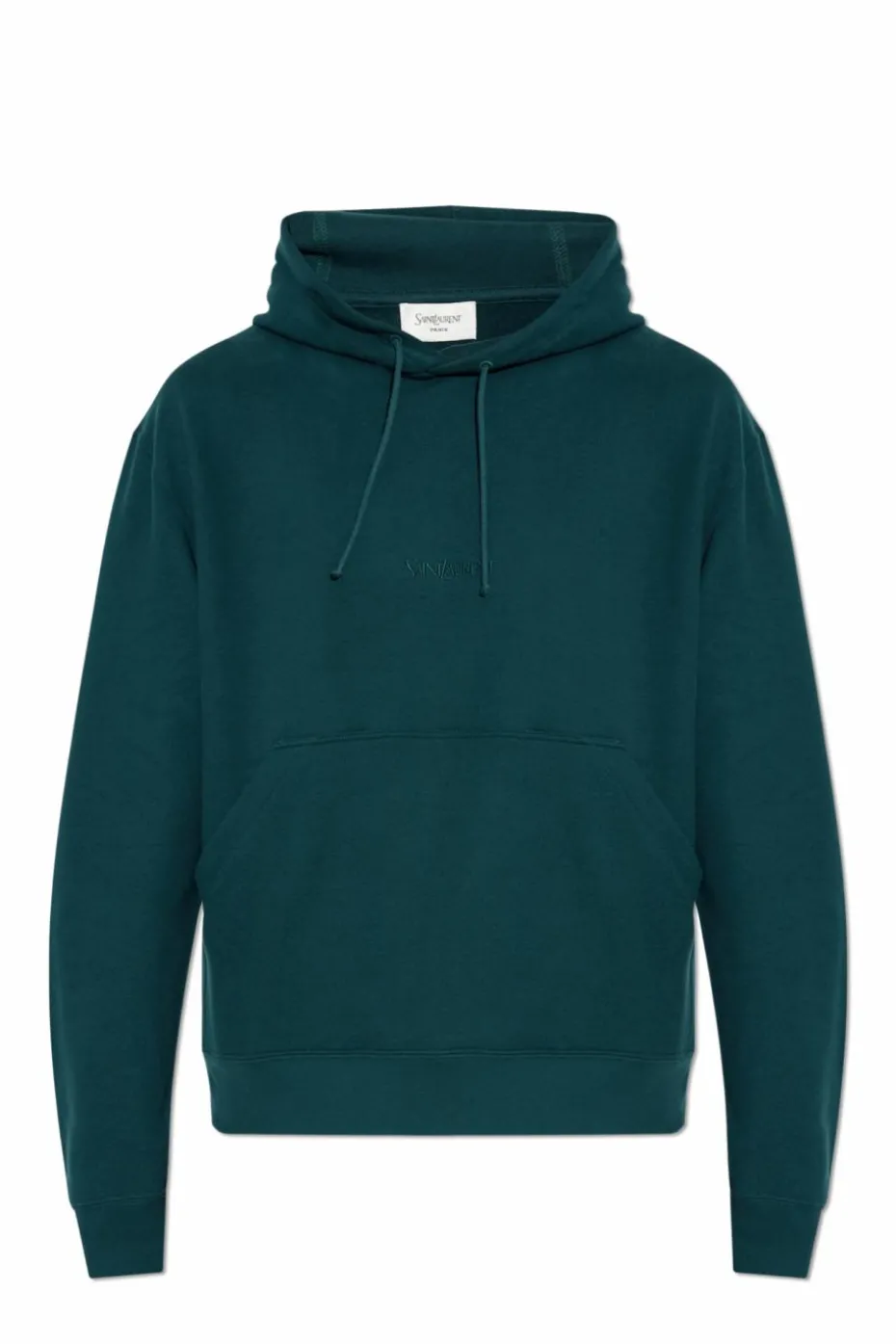 Saint Laurent ZIELONY Bluza z logo