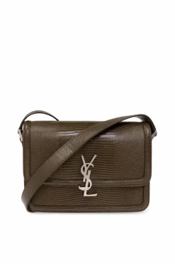 Saint Laurent ZIELONY Torba na ramię ‘Solferino Medium’