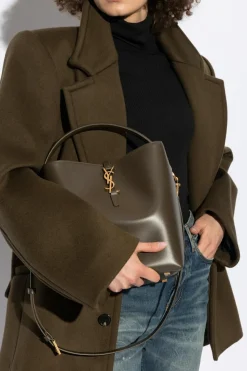 Saint Laurent ZIELONY Torba ‘Le 37’ typu ‘bucket’