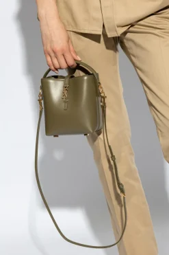 Saint Laurent ZIELONY Torba na ramię ‘Le 37 Mini’
