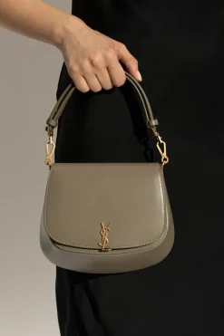 Saint Laurent ZIELONY Torba do ręki `Voltaire Mini`