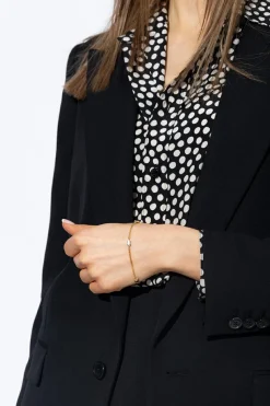 Saint Laurent ZŁOTY Mosiężna bransoleta