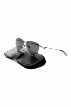 Saint Laurent ZŁOTY Okulary przeciwsłoneczne `SL 831 VESPER`