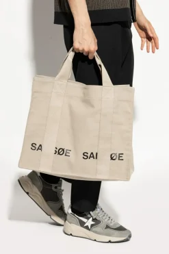 Samsøe Samsøe beżowy Torba ``Salucas`