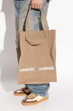 Samsøe Samsøe beżowy Torba `Salucca`