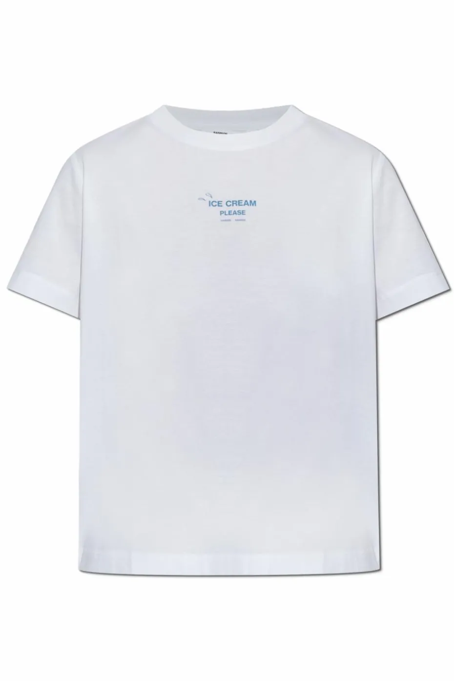 Samsøe Samsøe BIAŁY T-shirt `Sacamino`