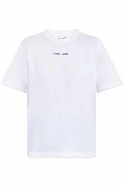 Samsøe Samsøe BIAŁY T-shirt `Sadalila`