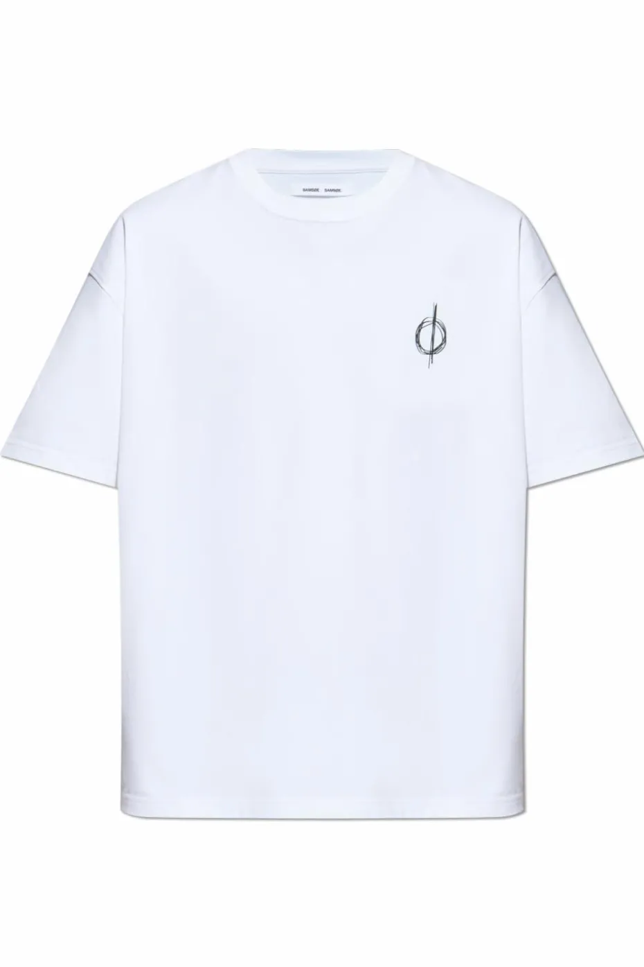 Samsøe Samsøe BIAŁY T-shirt `Saodie`