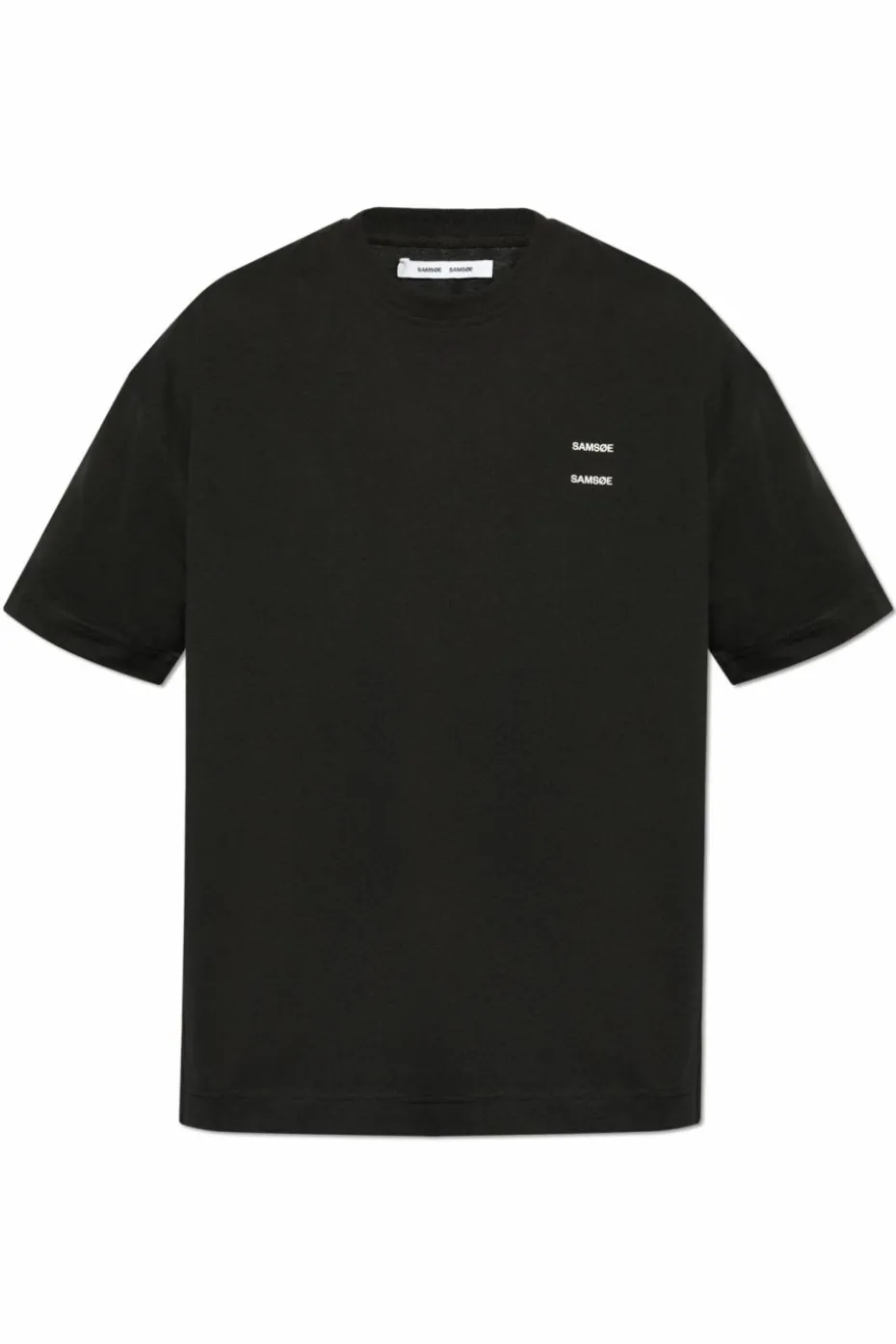 Samsøe Samsøe CZARNY T-shirt `Joel`
