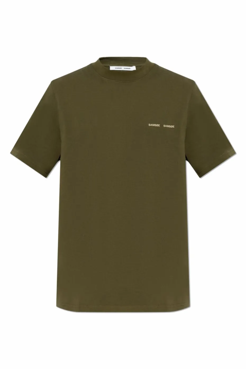 Samsøe Samsøe ZIELONY T-shirt `Norsbro`