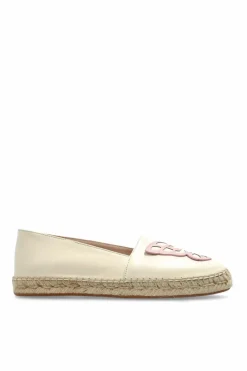Sophia Webster kremowy Espadryle `Butterfly`