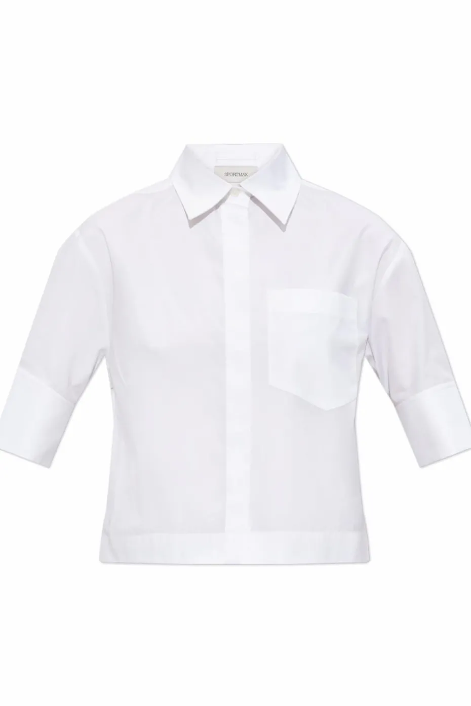 Sportmax BIAŁY Koszula ‘Eliot’